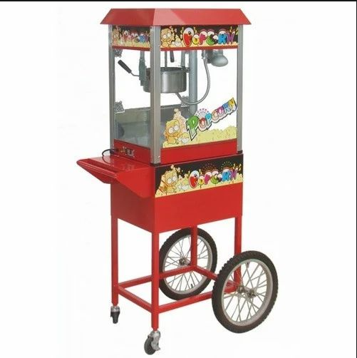 Popcorn Machine Electric Cart